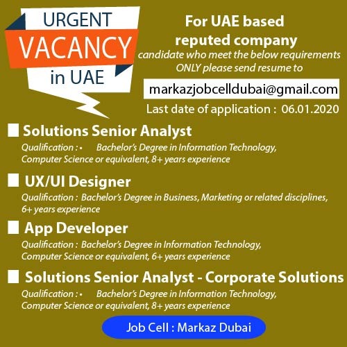 markaz job