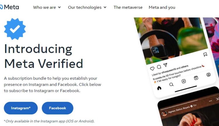 Introducing Meta Verified